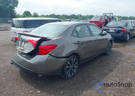 2017 Toyota Corolla Se from USA, damaged, VIN 2T1BURHE0HC759766